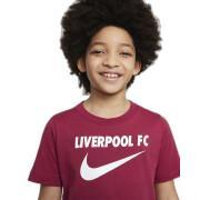 T-shirt de criança Liverpool FC Swoosh 2022/23