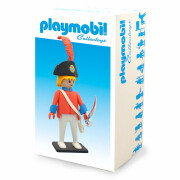 Estatueta vintage de oficial da guarda Plastoy Playmobil