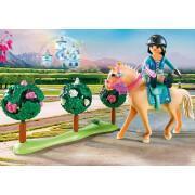 Aulas de equitação para princesas Playmobil