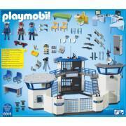 Jogos de imaginação esquadra de polícia e prisão Playmobil