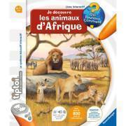 Livro I discover the animals of Africa Ravensburger tiptoi®