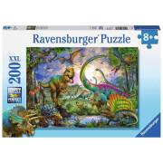 Puzzle 200 peças xxl o reino dos dinossauros Ravensburger