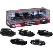 Conjuntos de 5 carros Smoby Black Edition Giftpack