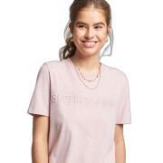 T-shirt de rapariga com manchas Superdry Vintage Logo Corporate