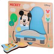 Puzzle de madeira Woomax Mickey Mouse ECO