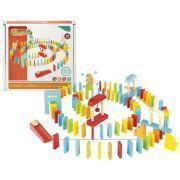 Jogos de tabuleiro dinâmicos de dominó de madeira Woomax